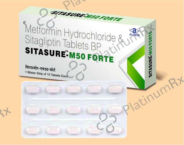 Sitasure M 50/1000mg Forte Tablets 15s