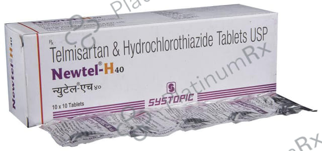 Newtel H 40/12.5mg Tablet 10s