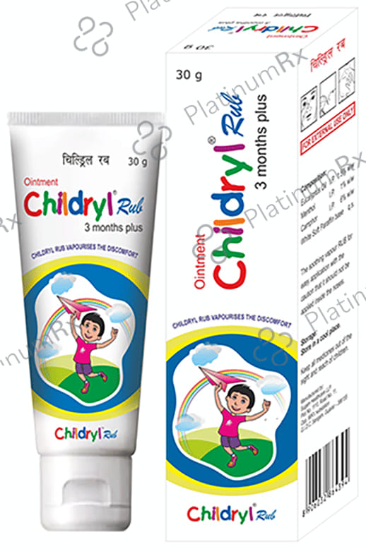 Childryl Rub Ointment 30gm