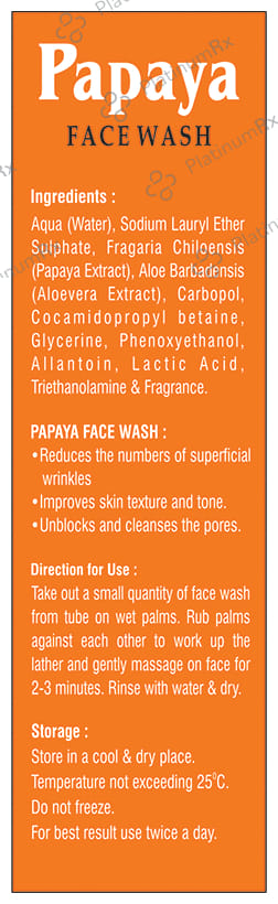 Care Papaya Face Wash All Skin Types