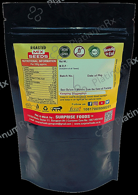 Surprise Foods Mix Seeds Roasted Salted