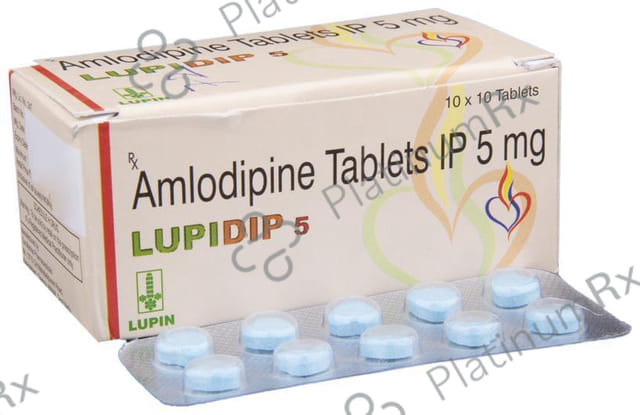 Lupidip 5mg Tablet 10s