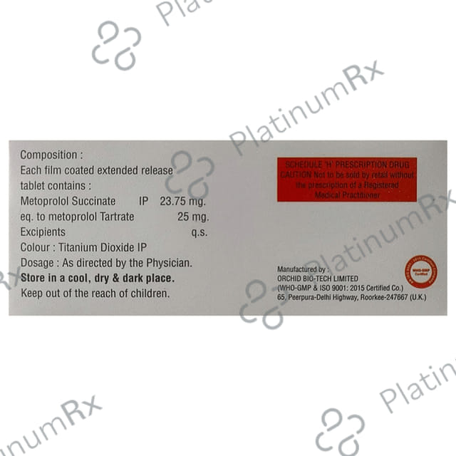 Bitoprol 25 XL Tablet