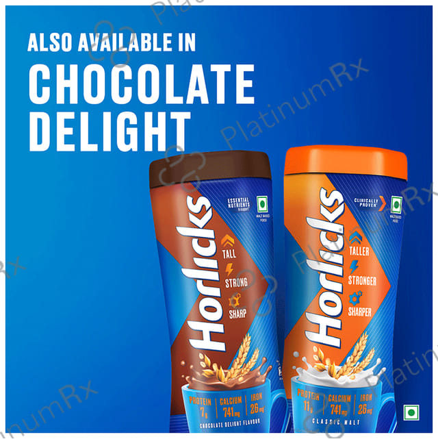 Horlicks Drink with Vitamin C, D & Zinc - For Bones & Metabolism - Flavour Classic Malt 1 kg