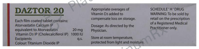 Daztor 20mg Tablet 10s