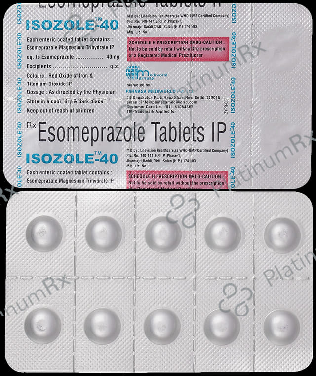 Isozole 40mg Tablet 10s