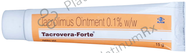 Tacrovera Forte 0.1% Ointment 15gm