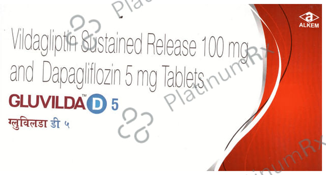 Gluvilda D 5/100mg Tablet SR 10s