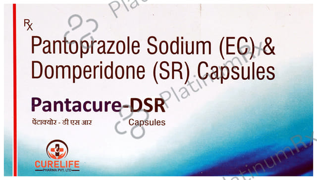 Pantacure-DSR Capsule 10 Capsule SR Curelife Pharma Pvt