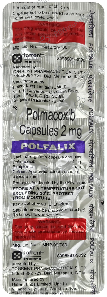 Polfalix 2mg Capsule 10s