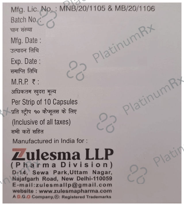 Rabidax DSR Capsule 10s