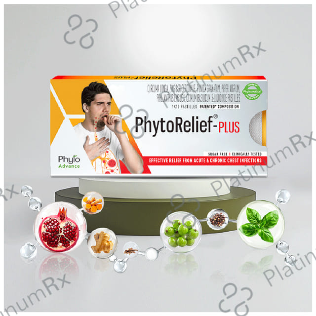 Phytorelief Plus Sugar Free Pastilles 10s