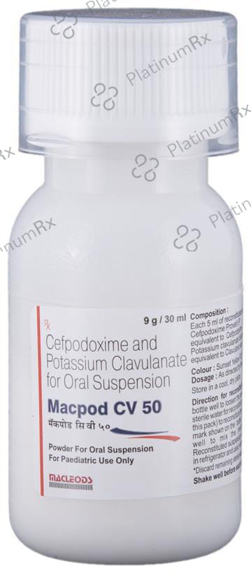 Macpod CV 50 Powder for Oral Suspension