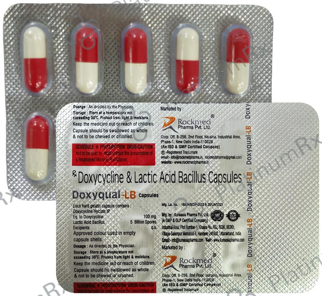 Doxyqual LB 100mg Capsule 10s