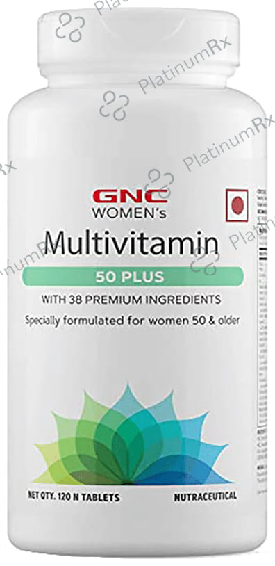 GNC Women's Multivitamin 50 Plus - For Joints & Anti-Ageing Support - Tablet
