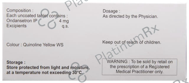 Vomikind MD 4mg Tablet DT 10s