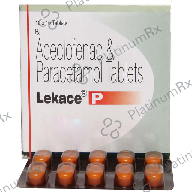 Lekace P 100mg/325mg Tablet
