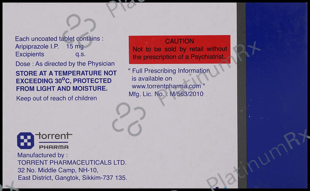 Arip MT 15mg Tablet 15s