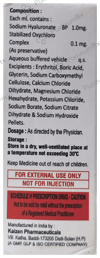 Hylurma 1mg Eye Drop 10ml