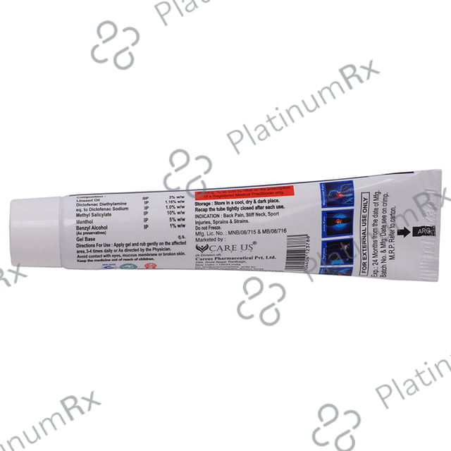 Care US Diccare Pain Relief Gel