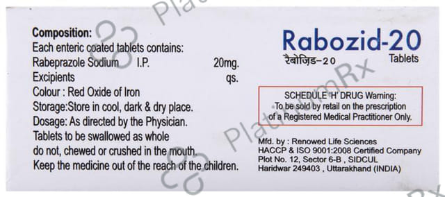Rabozid 20 Tablet