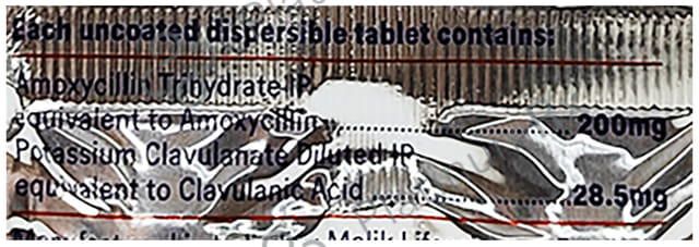 Clamp Kid 200/28.5mg Tablet 10s