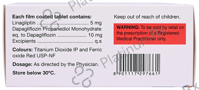 Linacip D 10mg/5mg Tablet