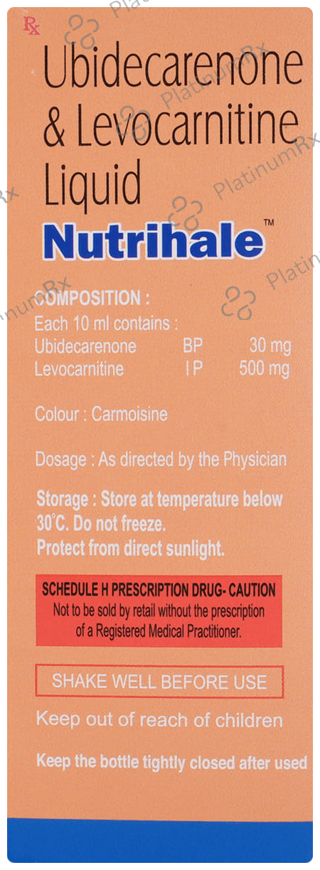 Nutrihale 30/500mg Syrup 100ml