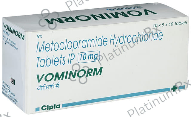 Vominorm 10mg Tablet 10s