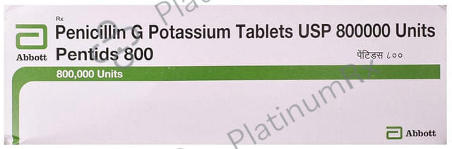 Pentids 800000IU Tablet 10s