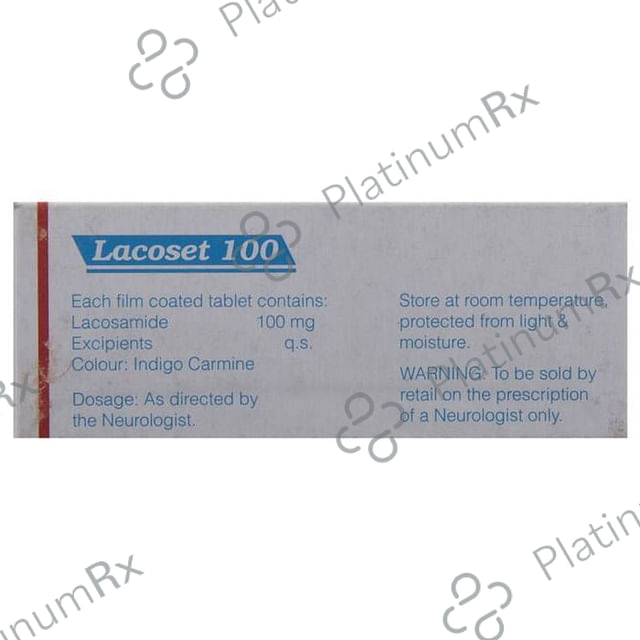 Lacoset 100mg Tablet 10s