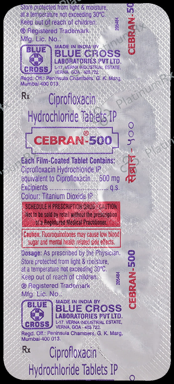 Cebran 500mg Tablet