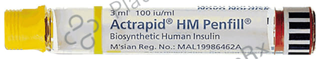 Actrapid HM 100 IU/ml (1*3ml Refill Cartridge / Injection)