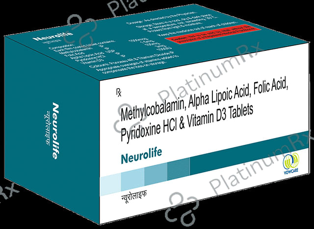 Neurolife Tablet 1500/ 100/6 3/ 1.5/3 1000