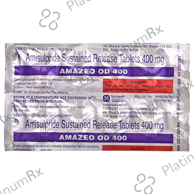 Amazeo 400mg Tablet SR 10s
