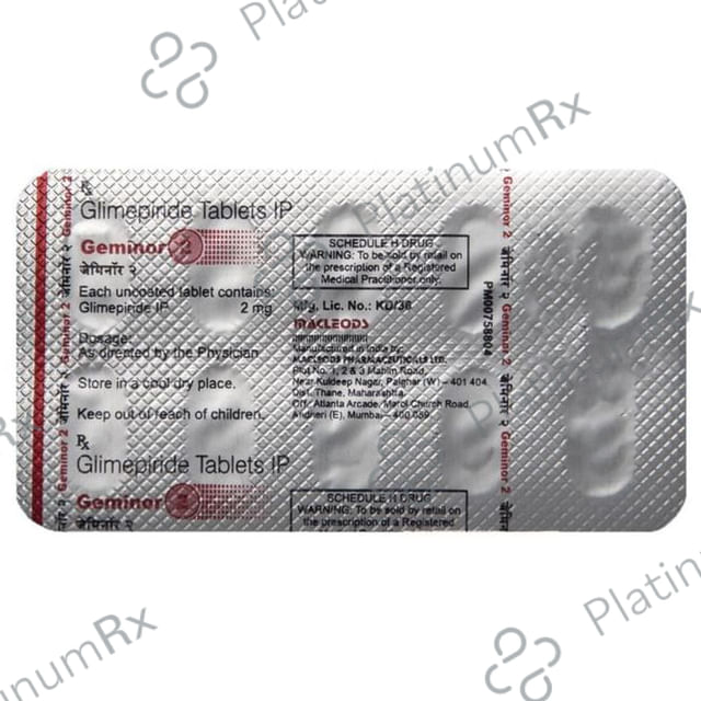 Geminor 2mg Tablet 10s