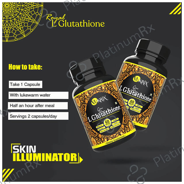 Vukrix Glow L Glutathione Capsule