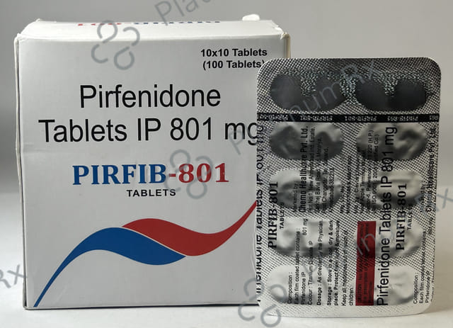 Pirfib 801mg Tablet 10s