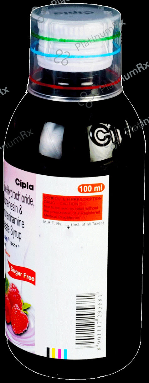 Cheston Expectorant Raspberry Sugar Free 100 Syrup