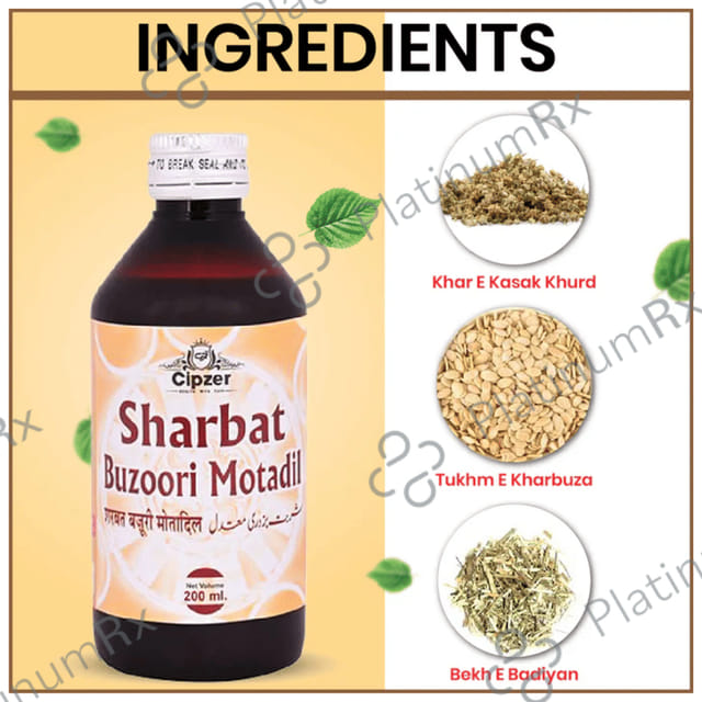 Cipzer Sharbat Buzoori Motadil