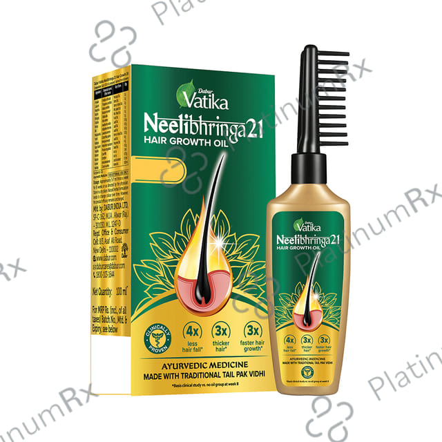 Dabur Vatika Neelibhringa Oil 100 ml
