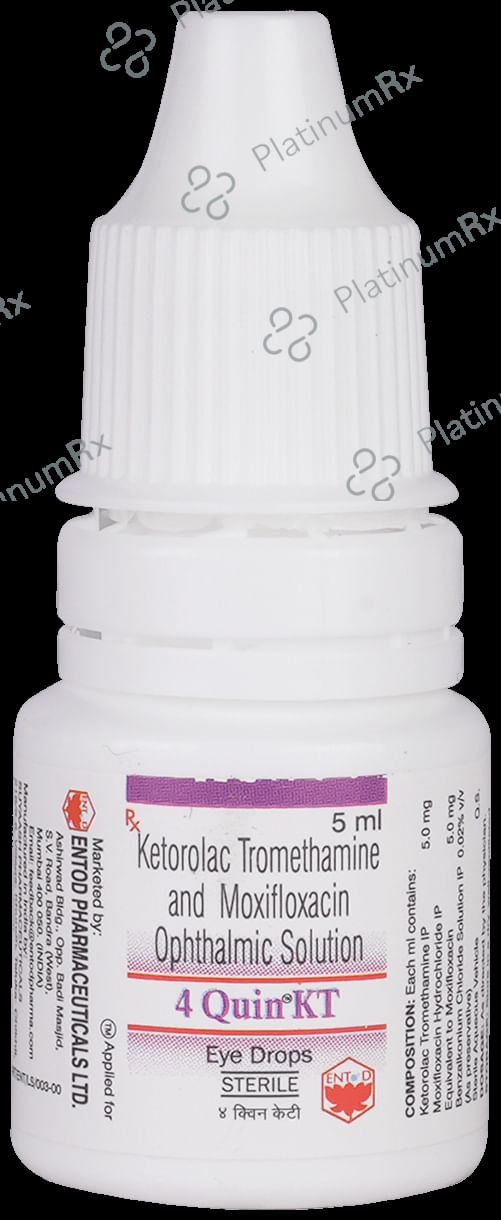 4 Quin KT Eye Drop 5ml