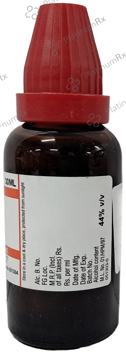 Dr Willmar Schwabe India Nuphar Lutea Mother Tincture Q