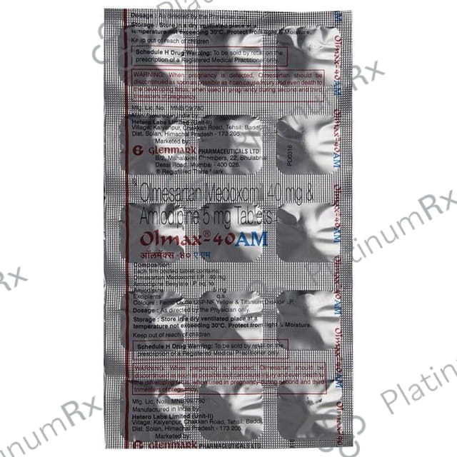 Olmax 5/40mg AM Tablet 15s