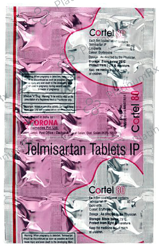 Cortel 80mg Tablet 15s