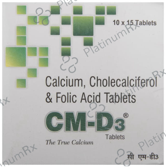 CM D3 Tablet 15s