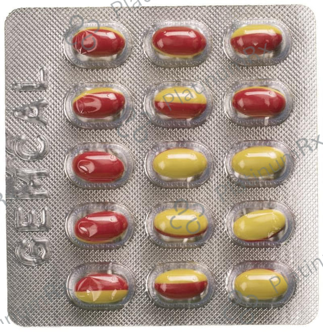 Gemcal Soft Gelatin Capsule 15s