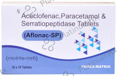 Aflonac SP 100/325/15mg Tablet 10s
