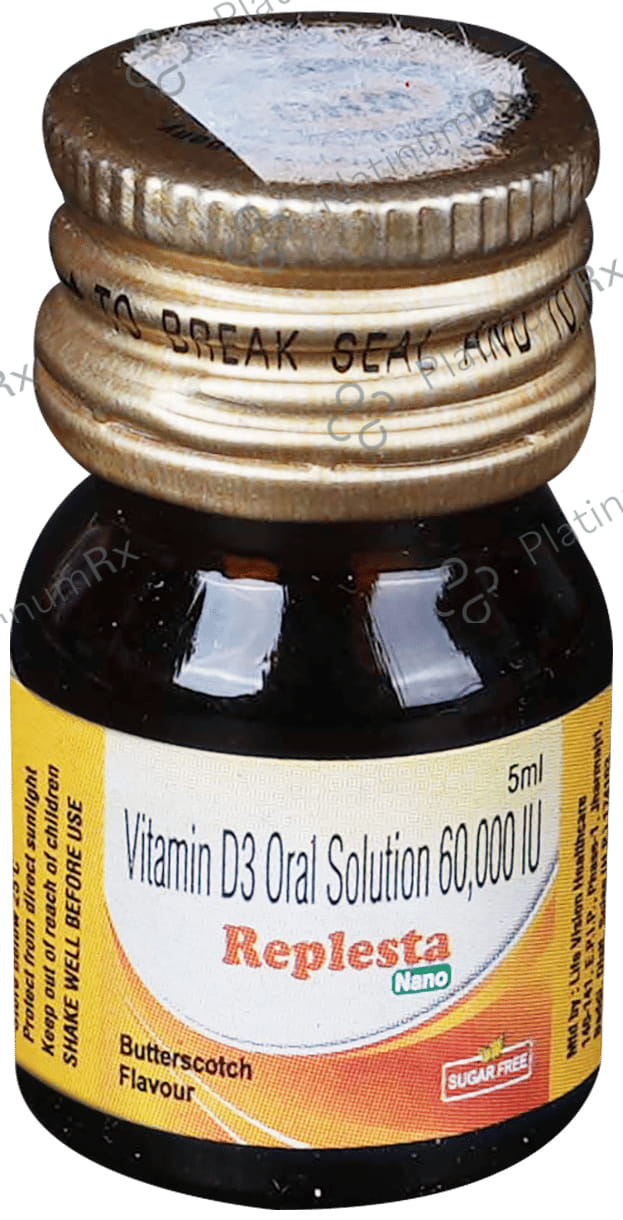 Replesta Nano Butterscotch Sugar Free Oral Solution 5ml