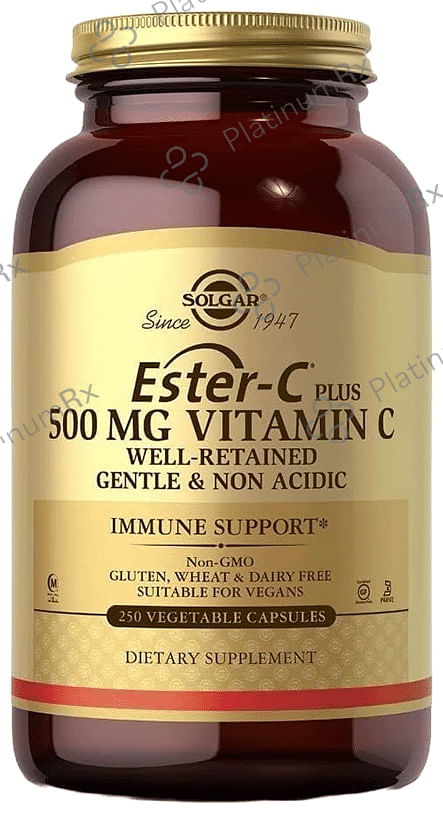 Solgar Ester-C Plus 500mg Vitamin C Vegetable Capsule